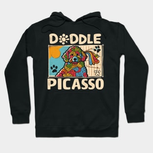 "Doodle Picasse" Goldendoodle Hoodie